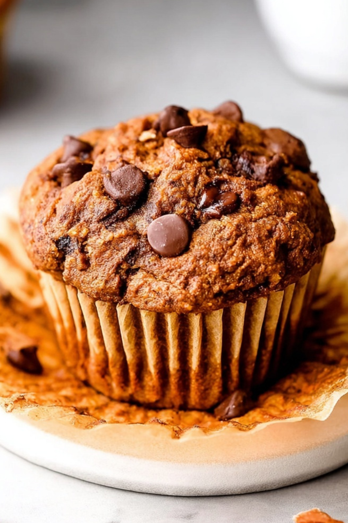 Pumpkin Protein Muffins recipe, healthy fall treat