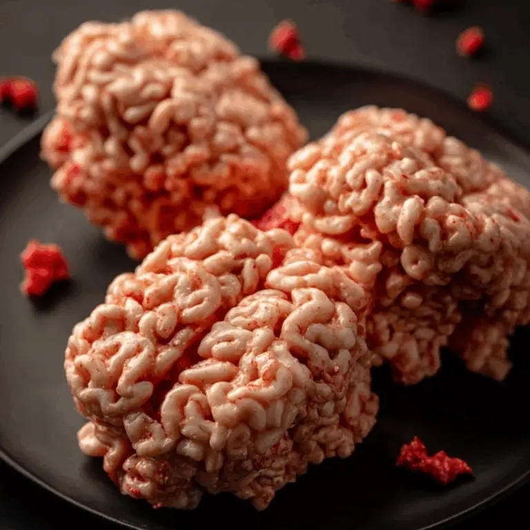 Rice Krispies Brains Halloween treat