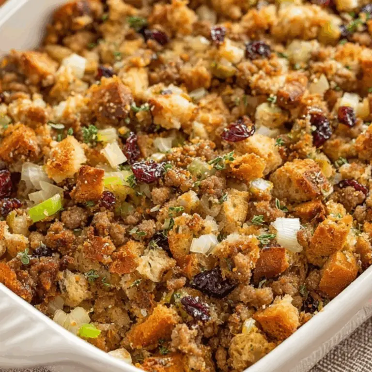 Sausage Stuffing – Best Holiday Recipe