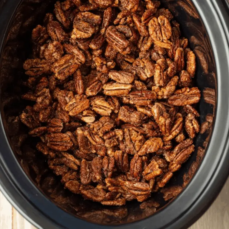 Slow Cooker Candied Pecans Recipe – Sweet and Crunchy