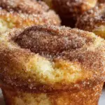 Cinnamon Sugar French Toast Muffins fresh from the oven