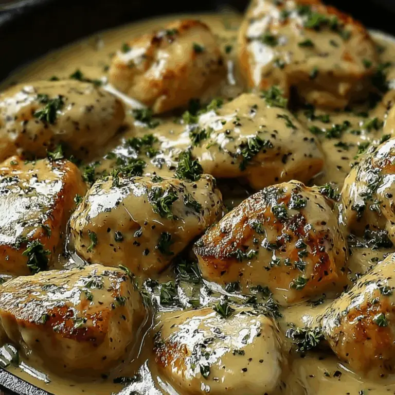 Texas Roadhouse Butter Chicken served in a skillet with honey garlic sauce