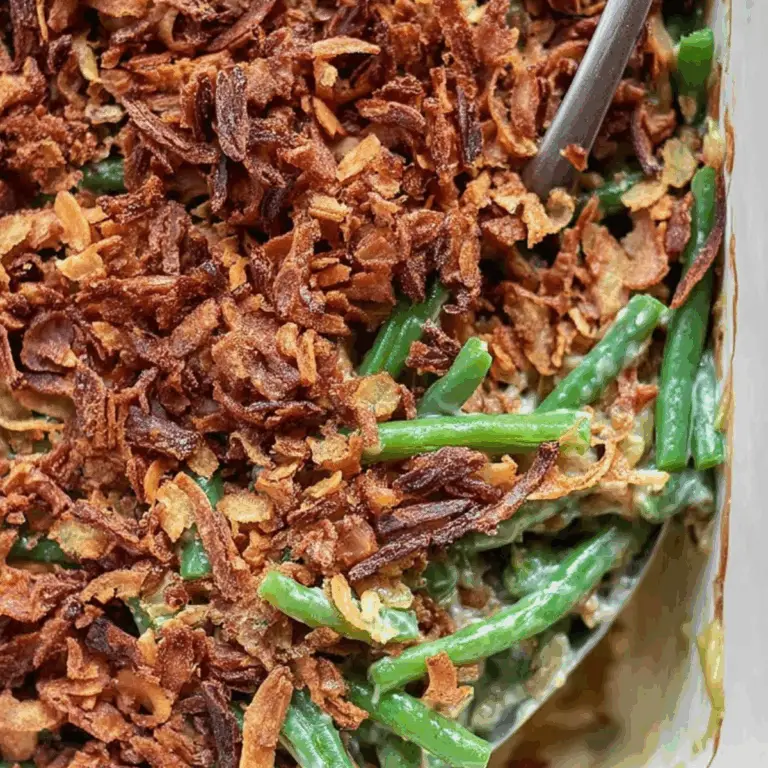 Vegan Green Bean Casserole: Easy & Delicious Recipe