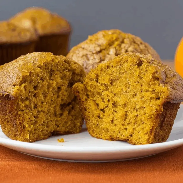 Bakery Style Pumpkin Muffins fresh from the oven