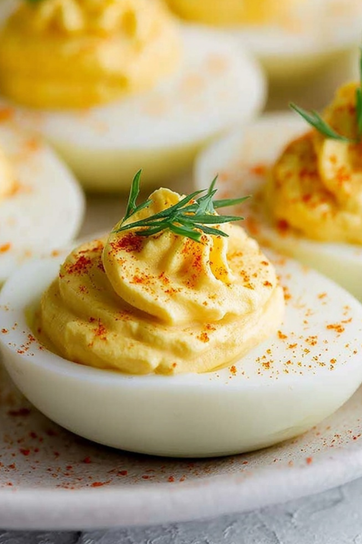 Classic Deviled Eggs served on a platter, perfect appetizer for any event
