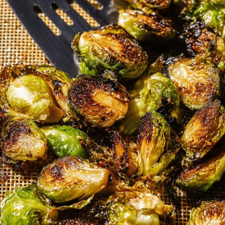 Crispy Roasted Brussels Sprouts – Easy and Tasty