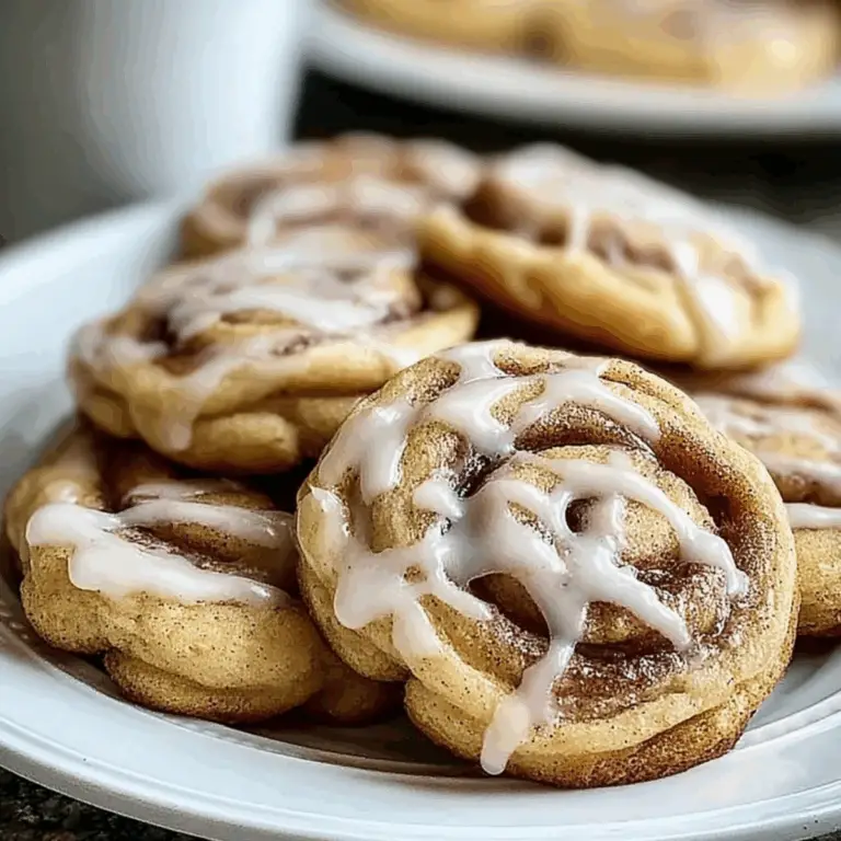 Irresistible Cinnamon Roll Cookies with cinnamon swirl