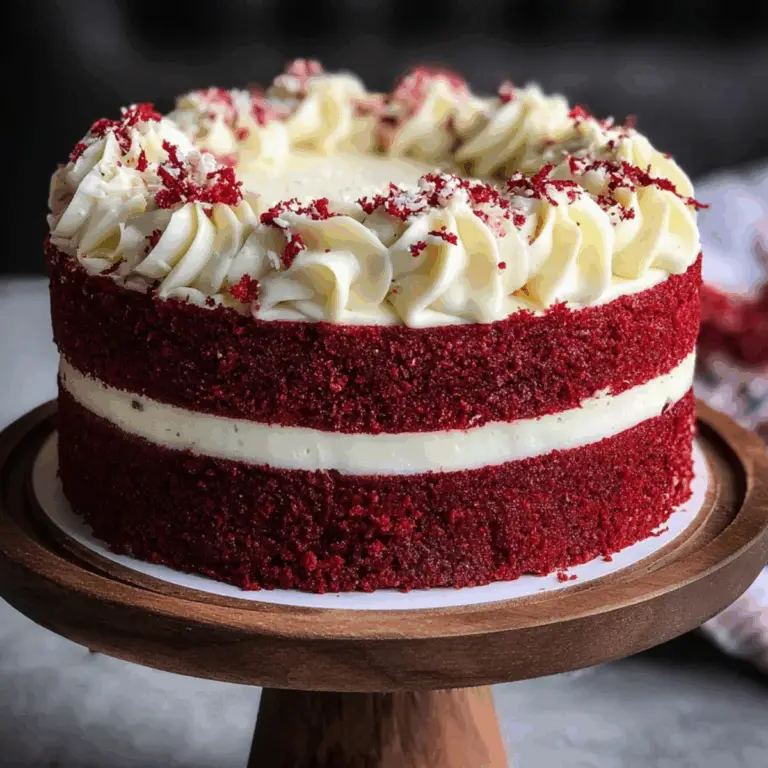 red velvet cake recipe with cream cheese frosting