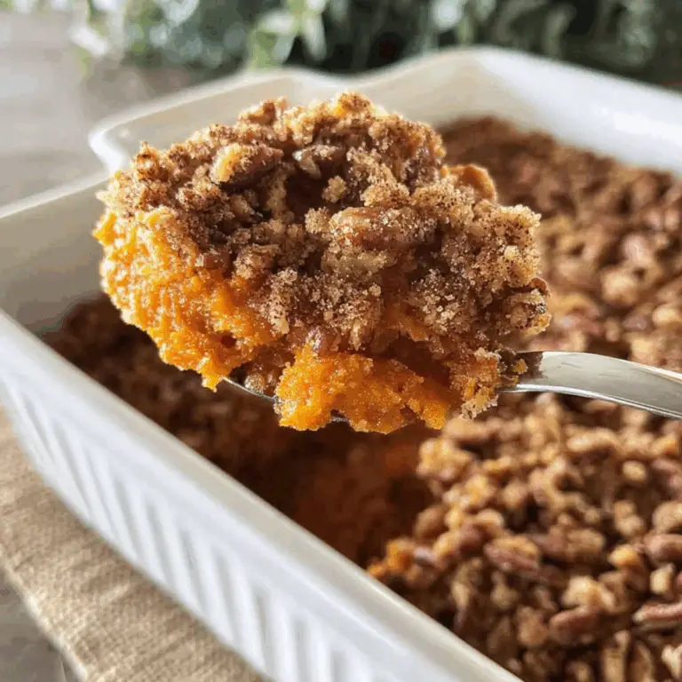 Sweet Potato Casserole with Pecans – A holiday side dish