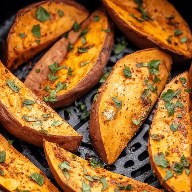 Air Fryer Sweet Potatoes Recipe