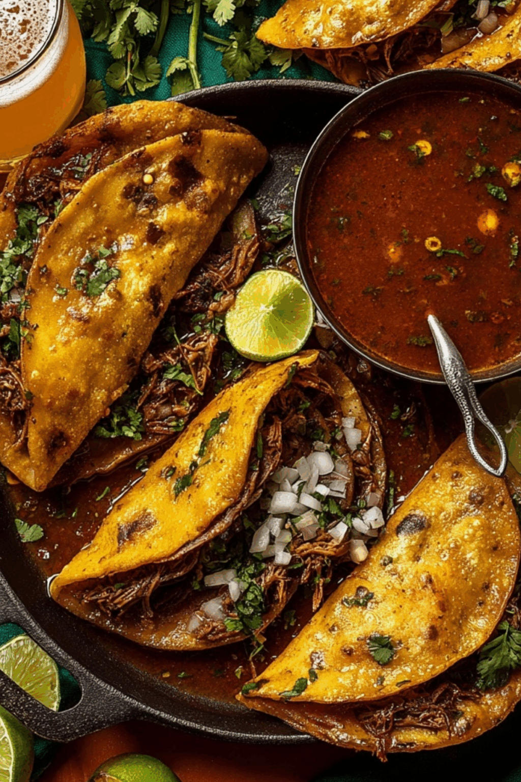 Birria Tacos - Easy and Crispy Mexican Treats - ZazaCook