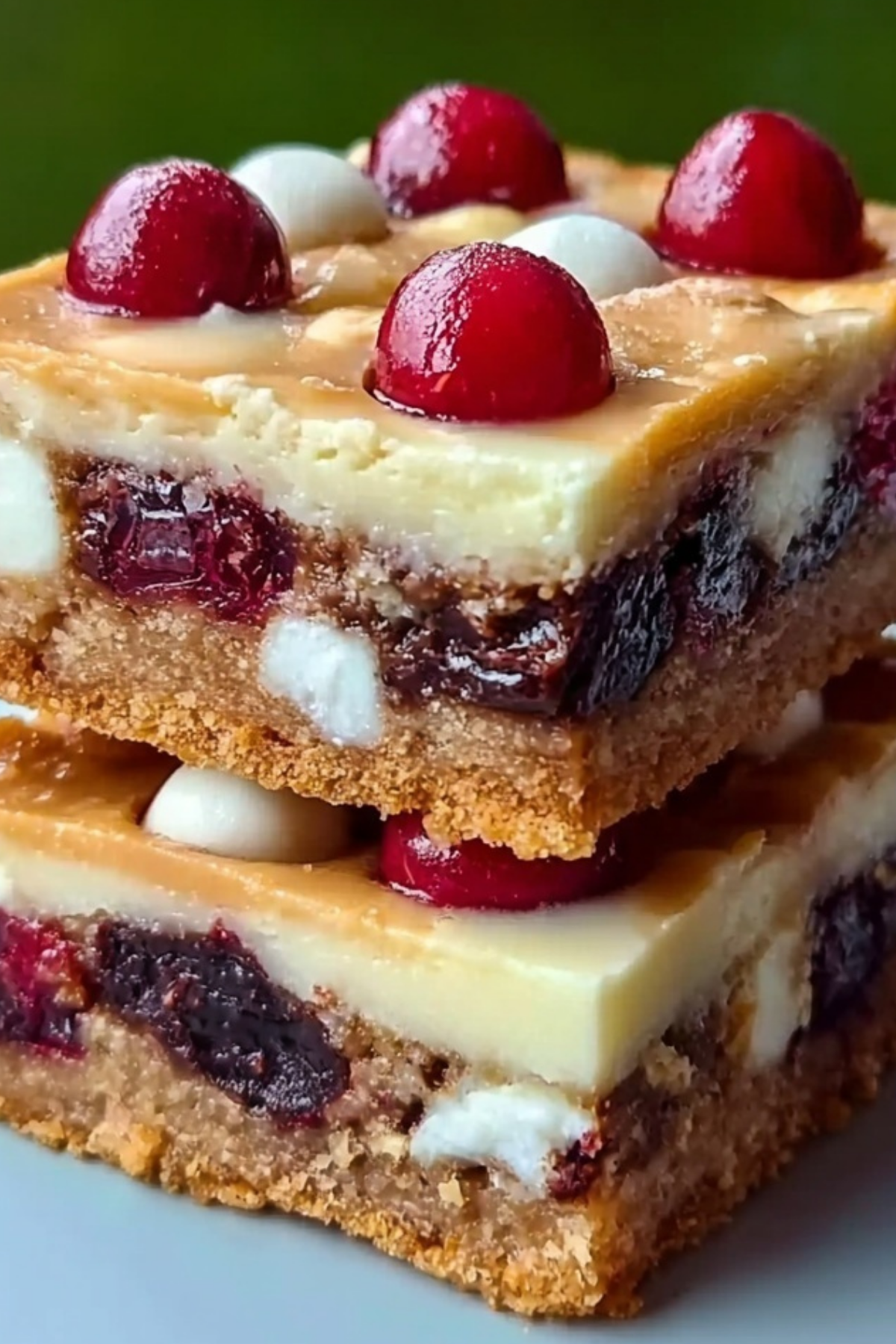Christmas bars with chocolate, marshmallows, and graham crackers
