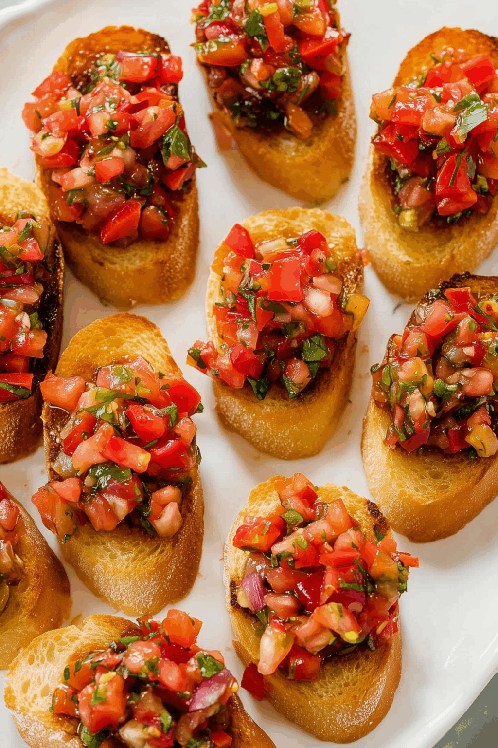 Classic Bruschetta – Easy Italian Appetizer Recipe - ZazaCook