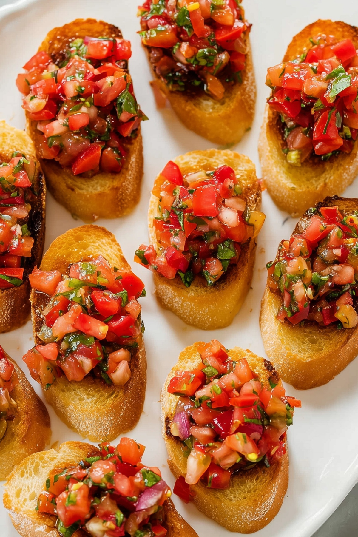 Classic Bruschetta – Easy Italian Appetizer Recipe - ZazaCook