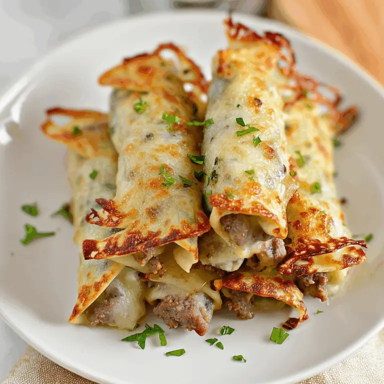 Keto Philly Cheesesteak Roll Ups – Easy & Cheesy