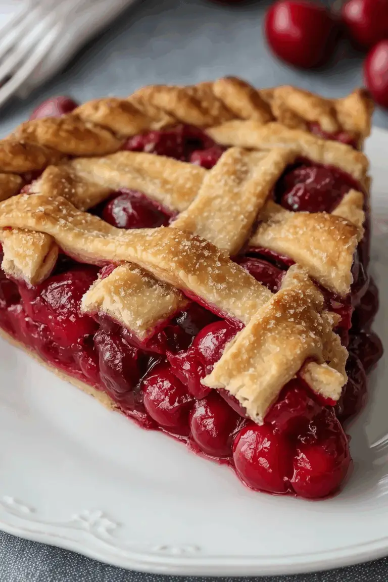 Sour Cherry Pie – Best Homemade Recipe (Easy & Delicious) - ZazaCook