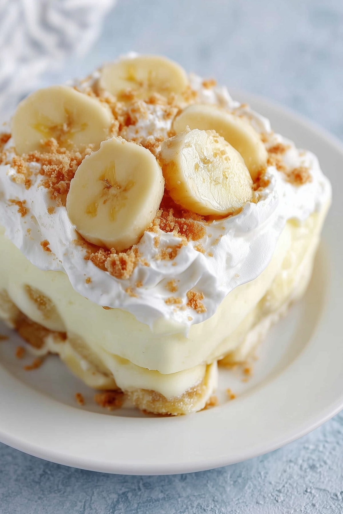 No Bake Banana Pudding Dessert - creamy and delicious dessert
