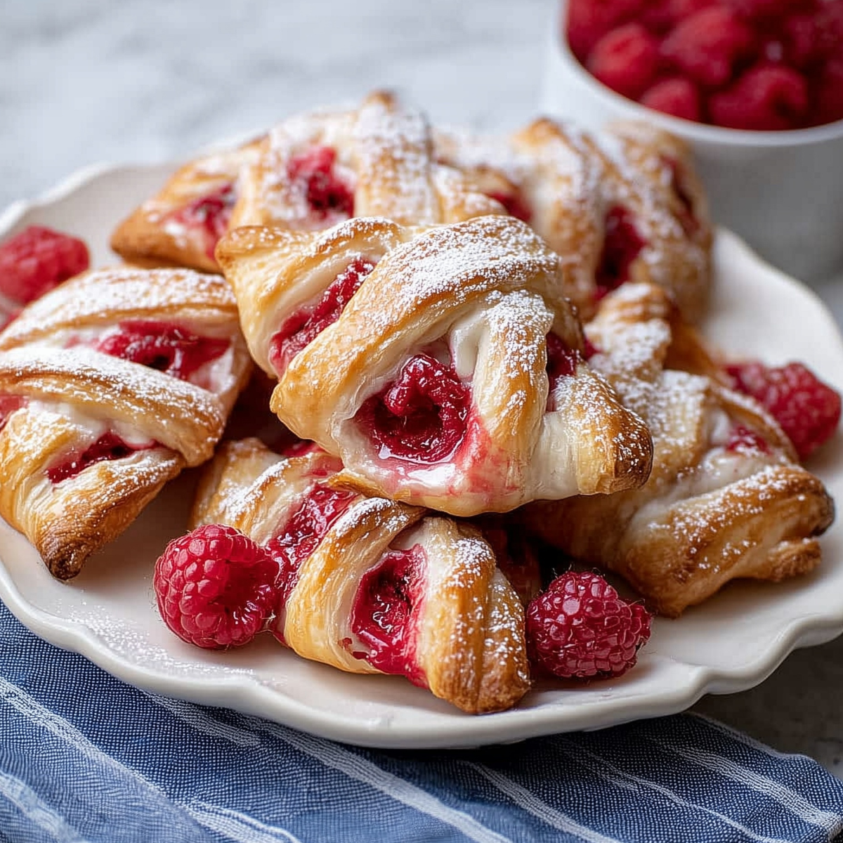 Raspberry Danish: Quick and Easy Recipe - ZazaCook