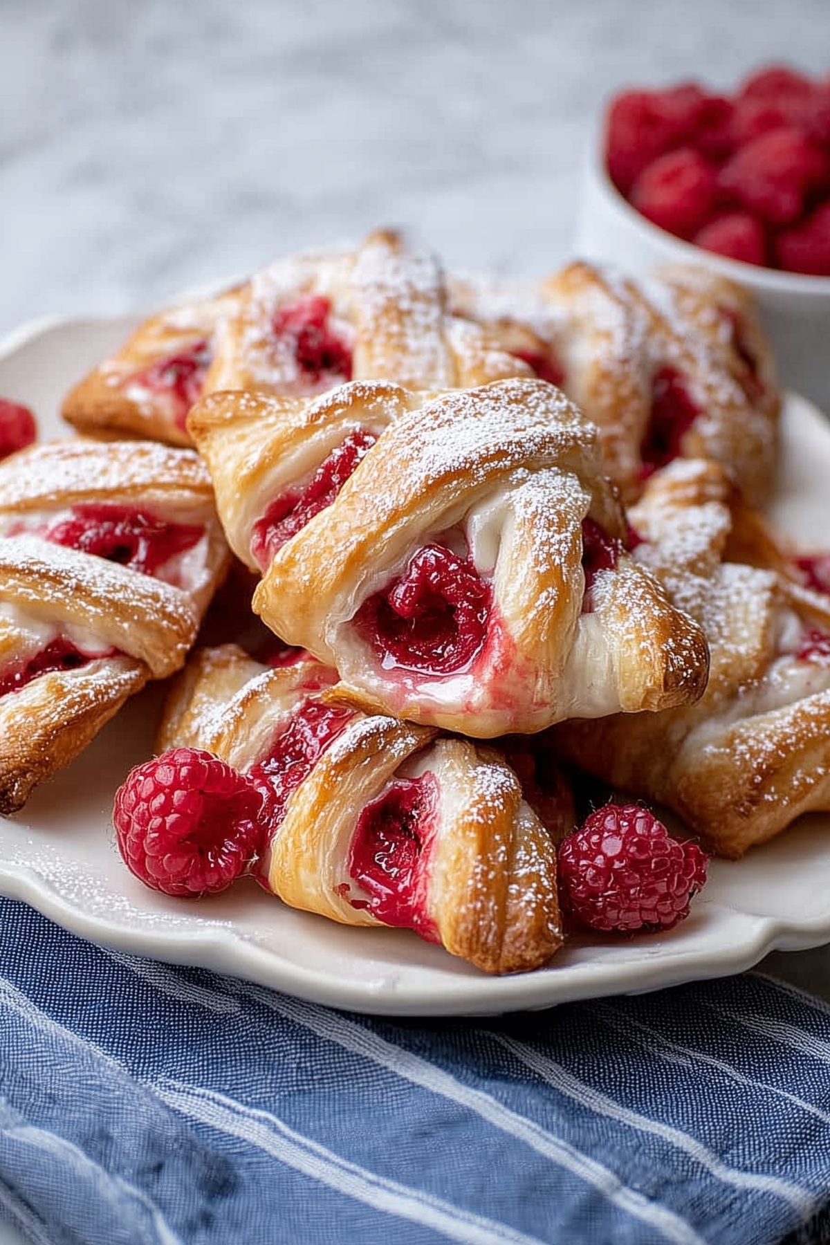 Raspberry Danish: Quick and Easy Recipe - ZazaCook