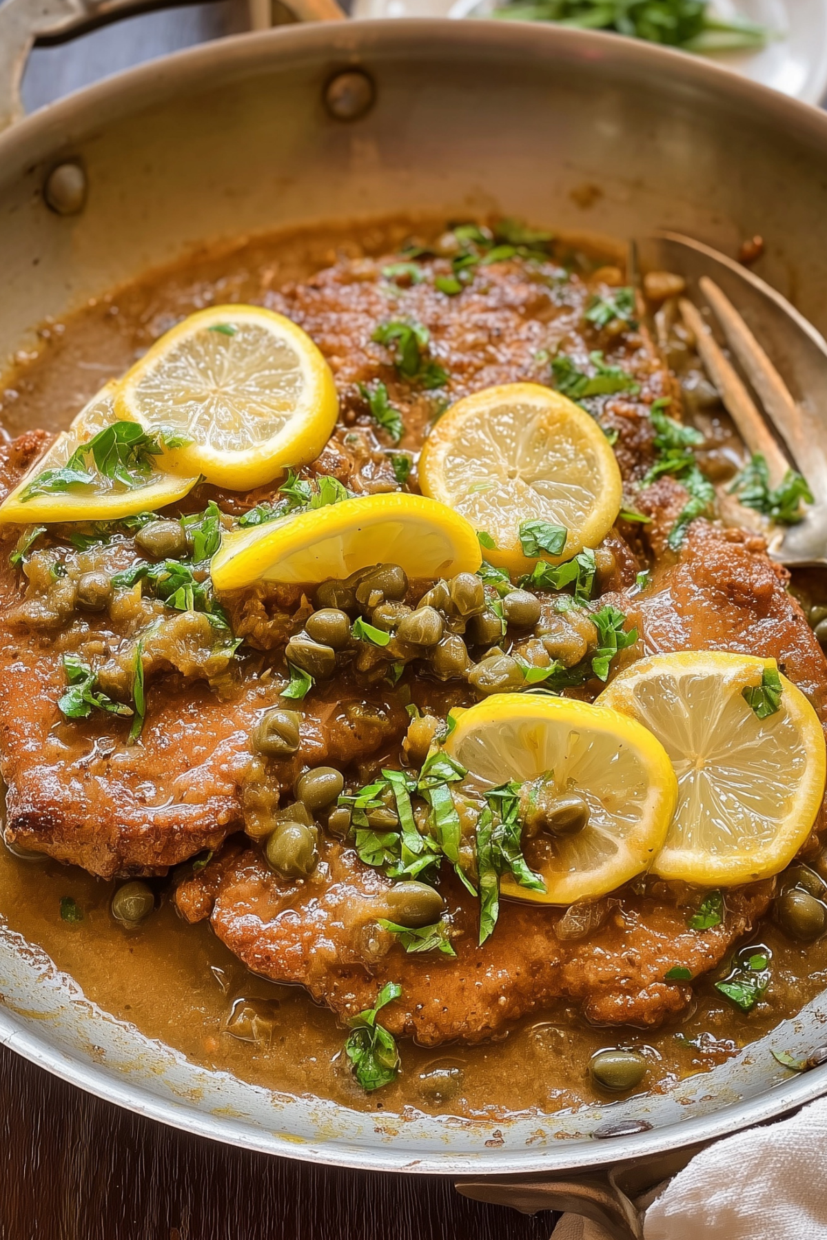 Veal Piccata recipe with lemon butter sauce