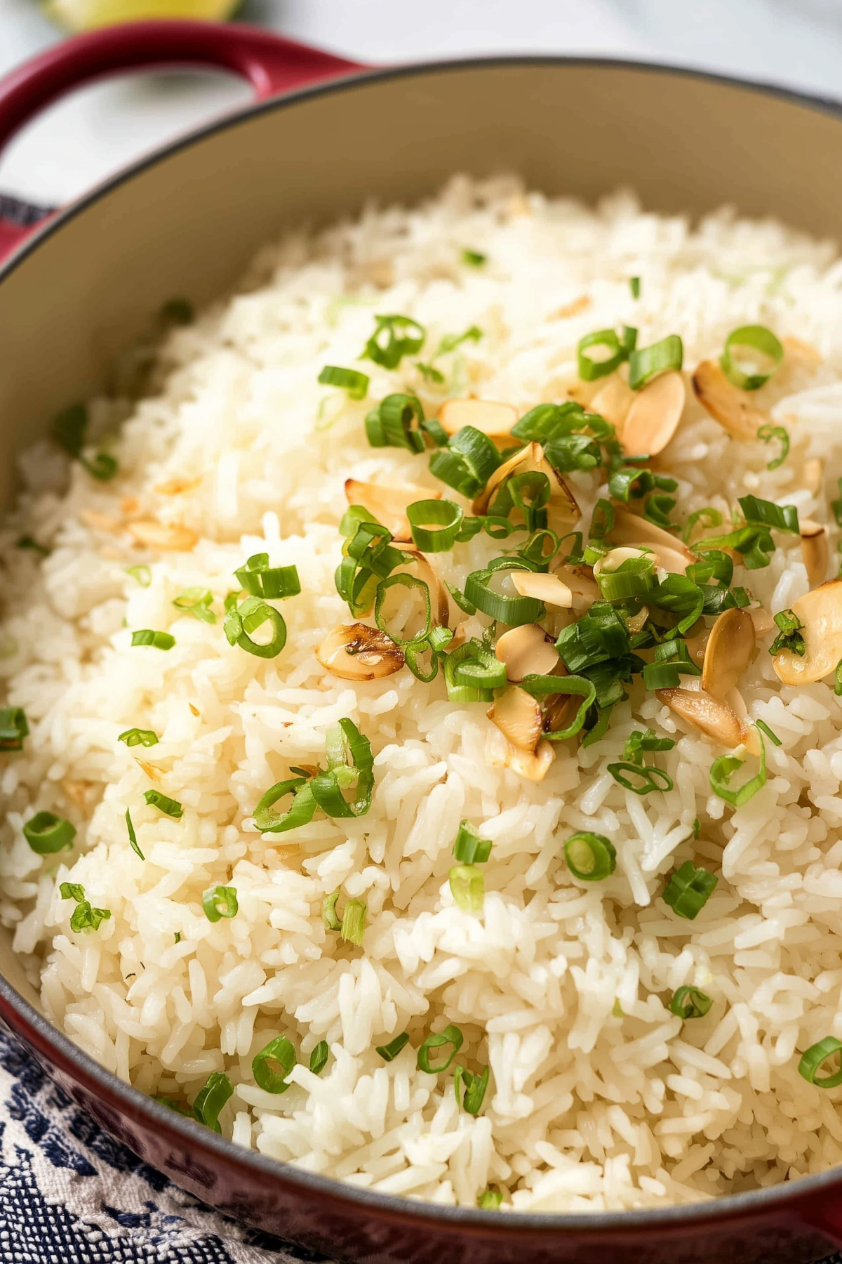 Garlic Butter Rice served as a flavorful side dish