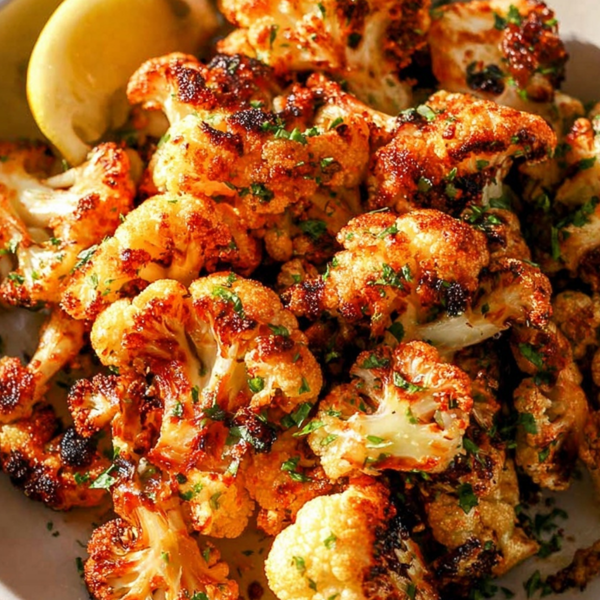 Parmesan Roasted Cauliflower | Best Crispy Cheese Recipe - ZazaCook