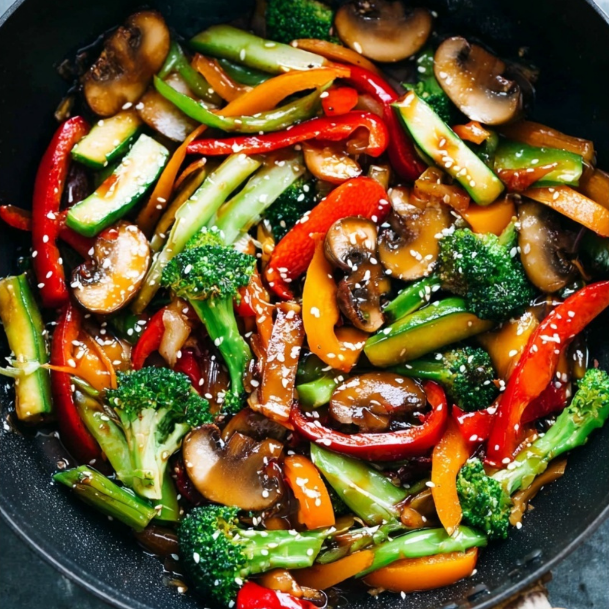Vegetable Stir Fry: Quick and Easy Dinner - ZazaCook