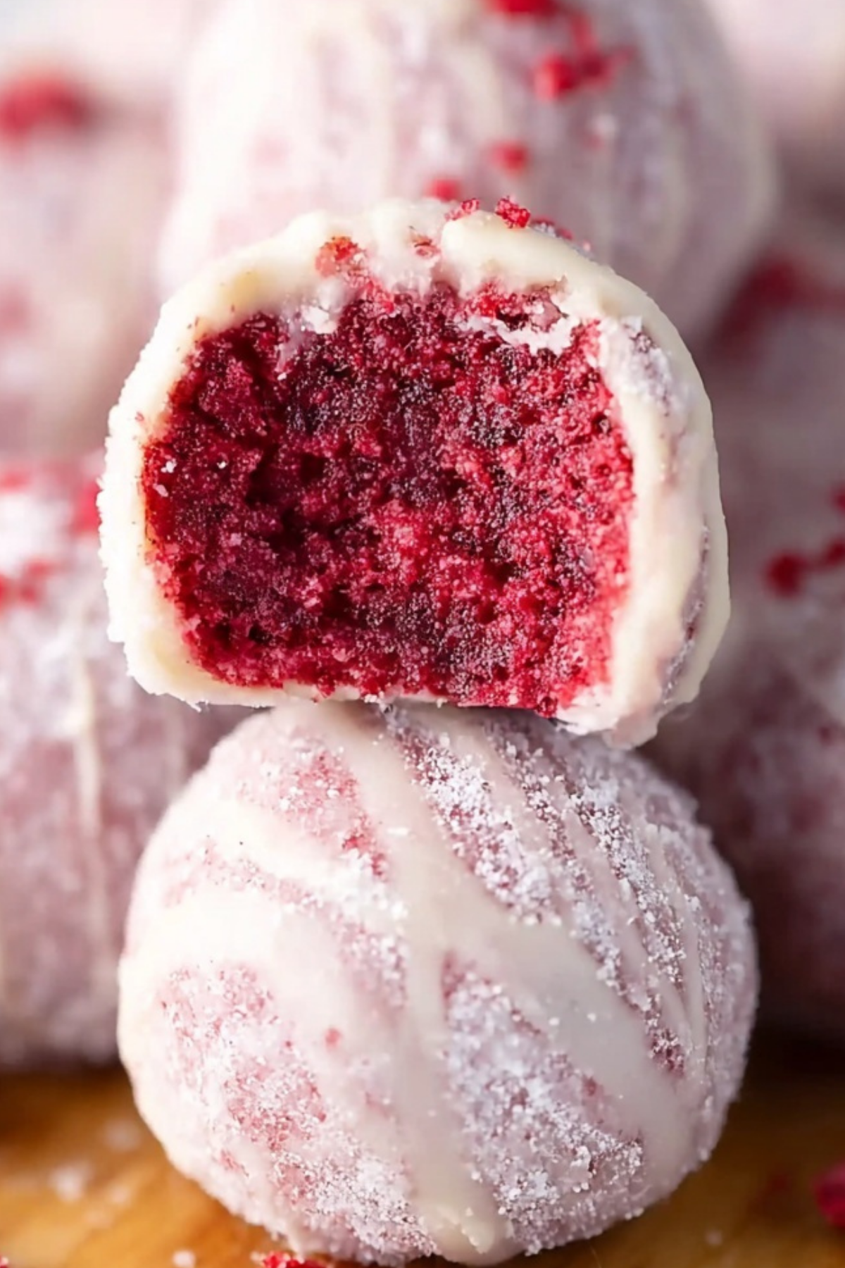 White Chocolate Raspberry Truffles recipe