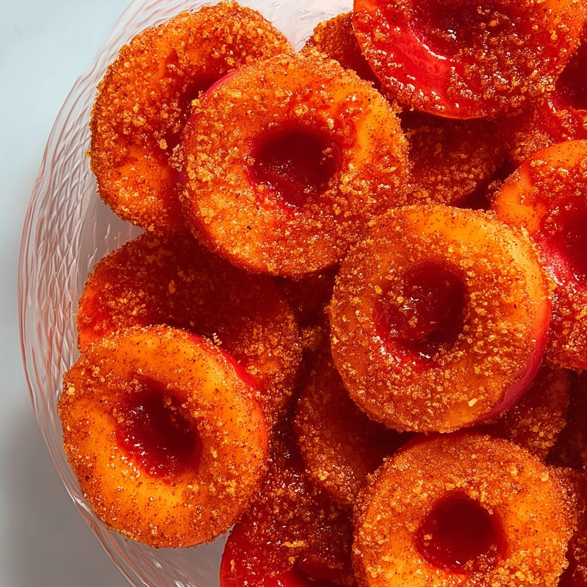 Chamoy Peach Rings β Easy Bold-Flavored Candy - ZazaCook