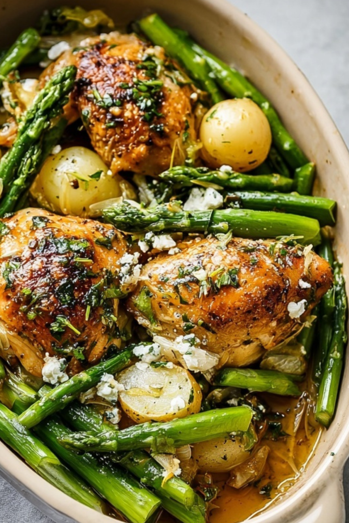 Herb Roasted Chicken With Spring Veggies – Easy Spring Dinner Idea ...
