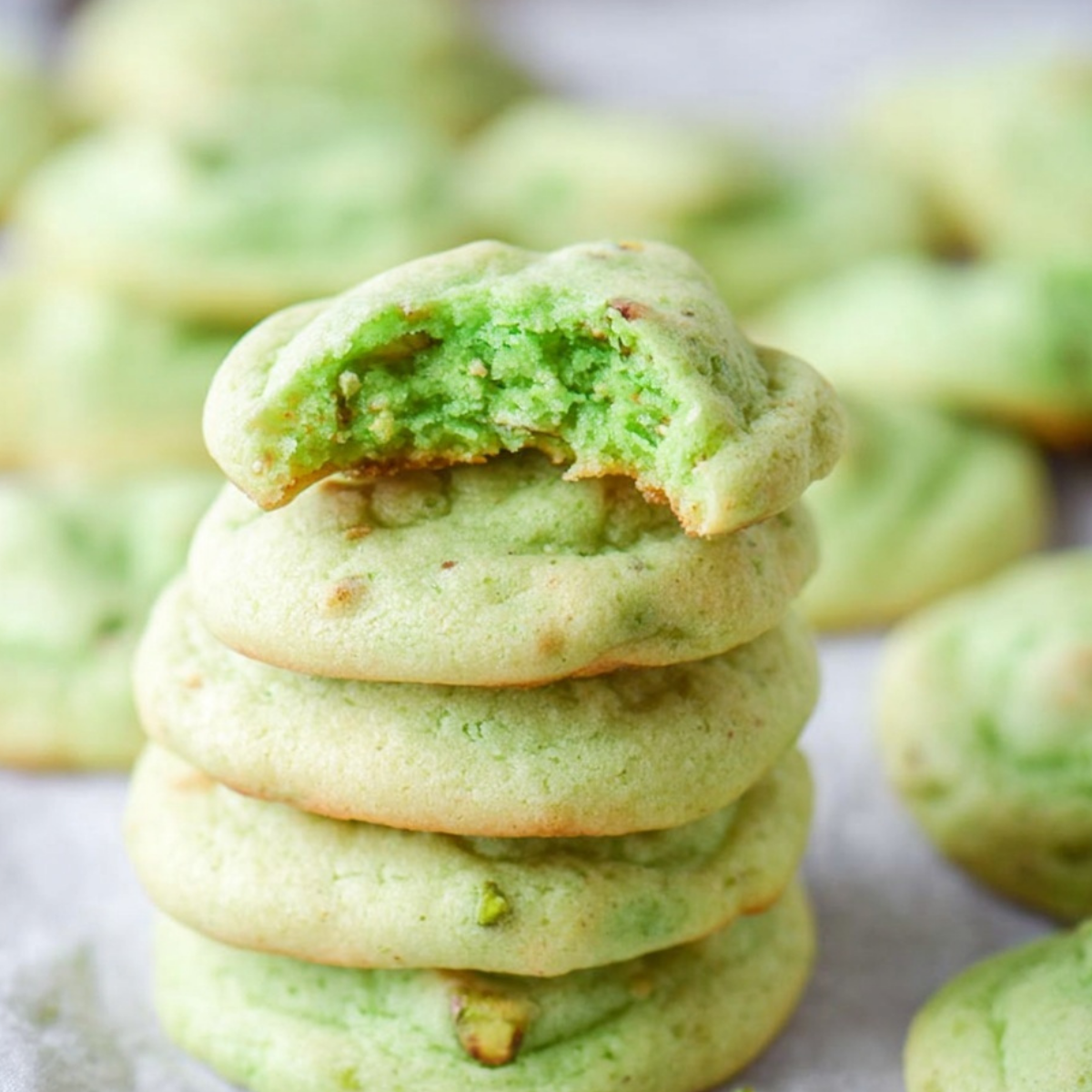 Pistachio Pudding Cookies – Easy & Irresistible - ZazaCook