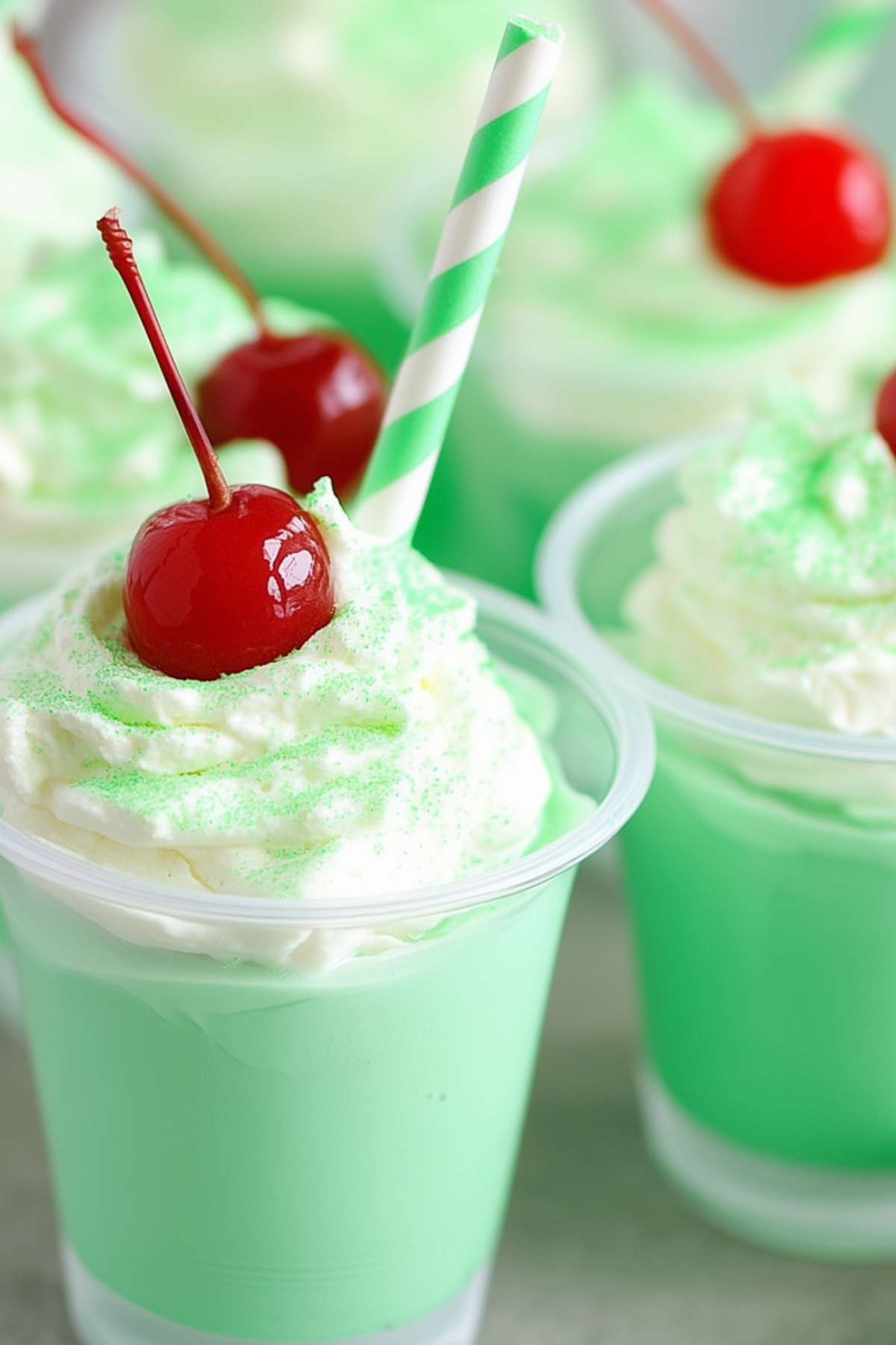 Shamrock Shake recipe with minty flavor
