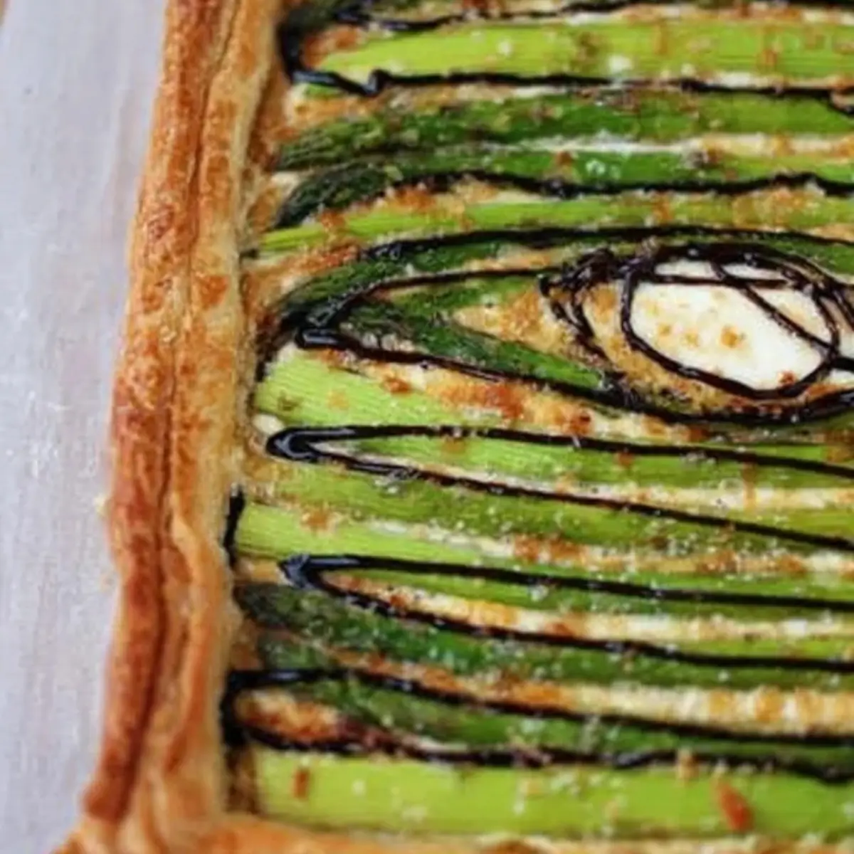 Asparagus Gruyere Tart