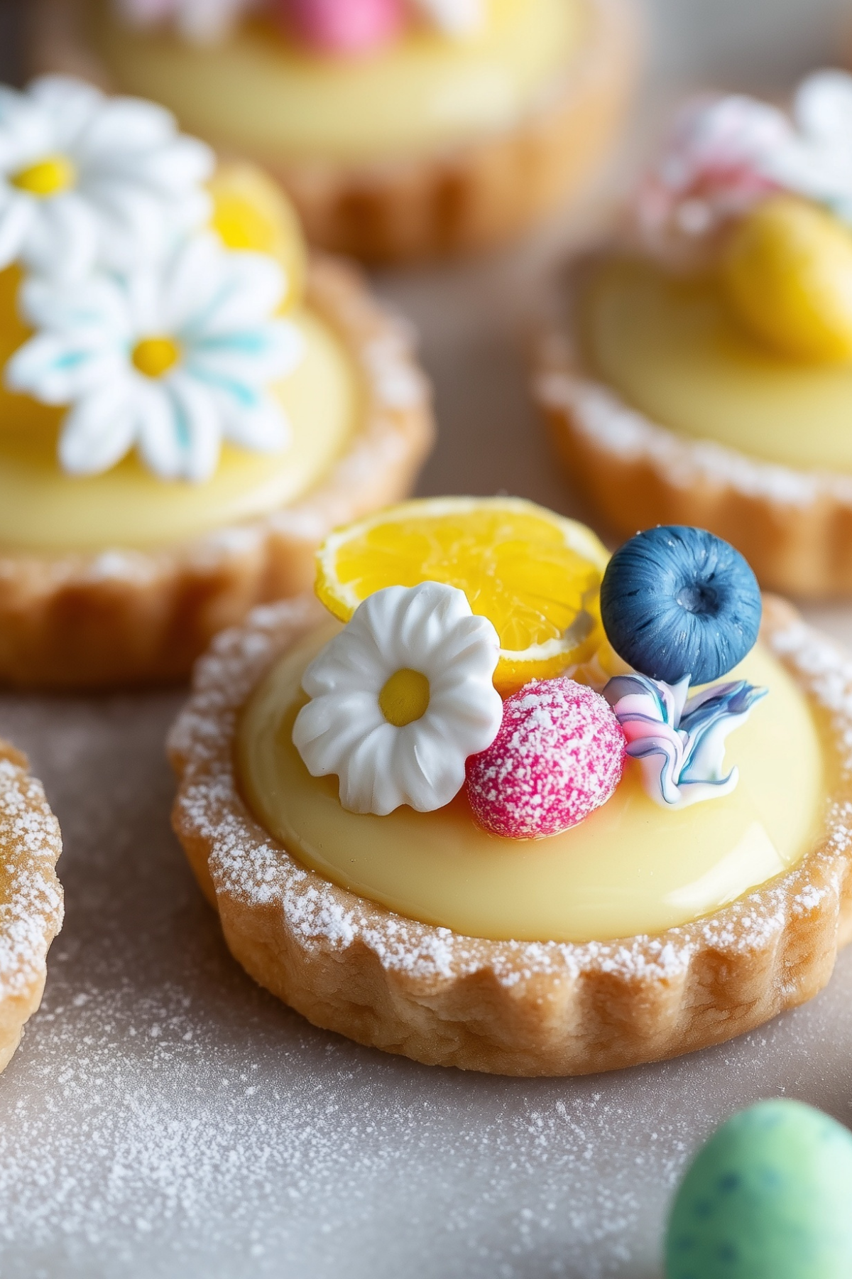 Easter Mini Lemon Tarts – Easy & Irresistible Recipe - ZazaCook
