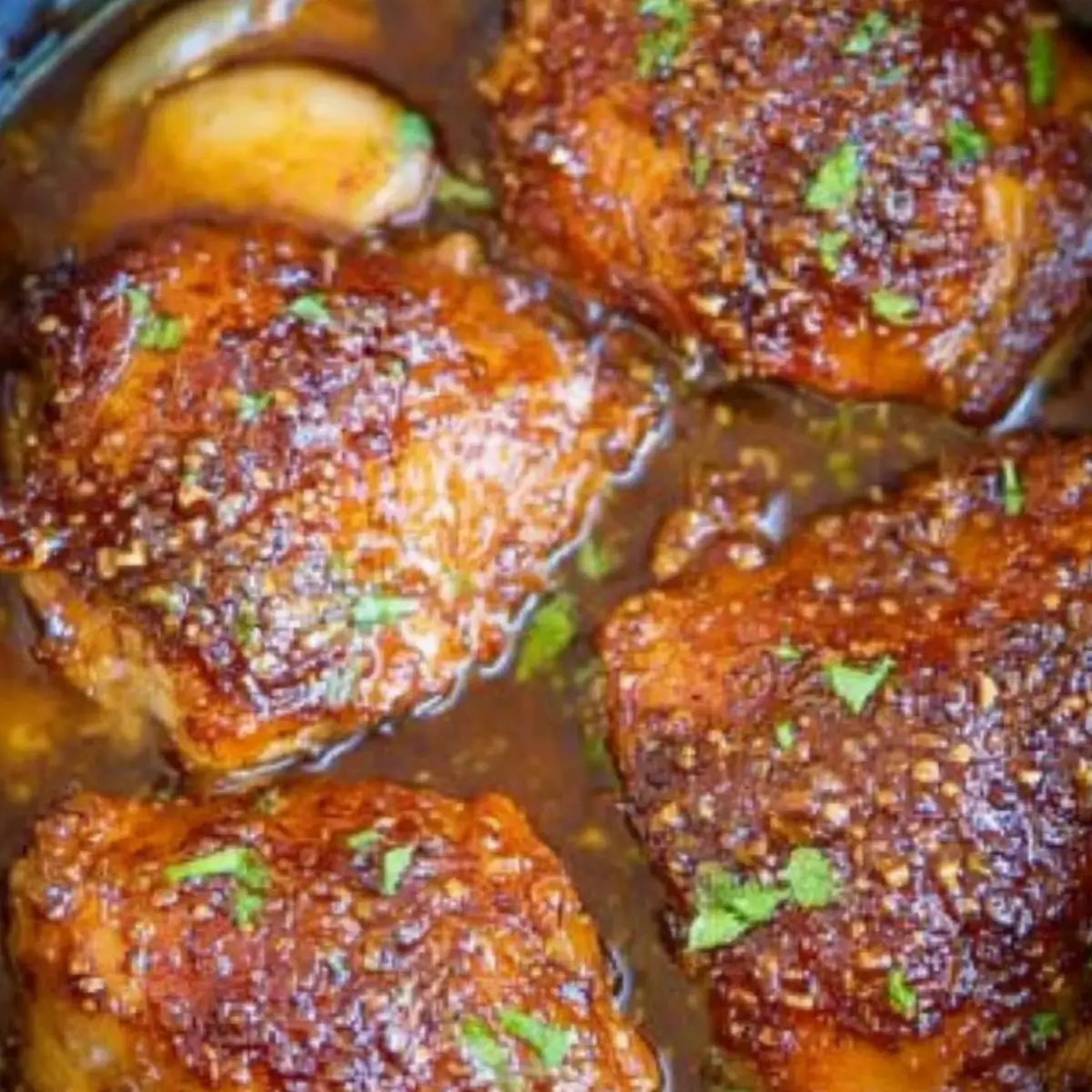 Slow Cooker Brown Sugar Garlic Chicken