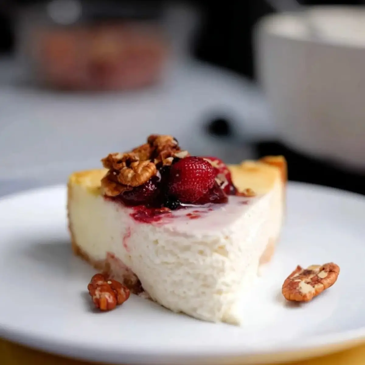 Cottage Cheese Cheesecake