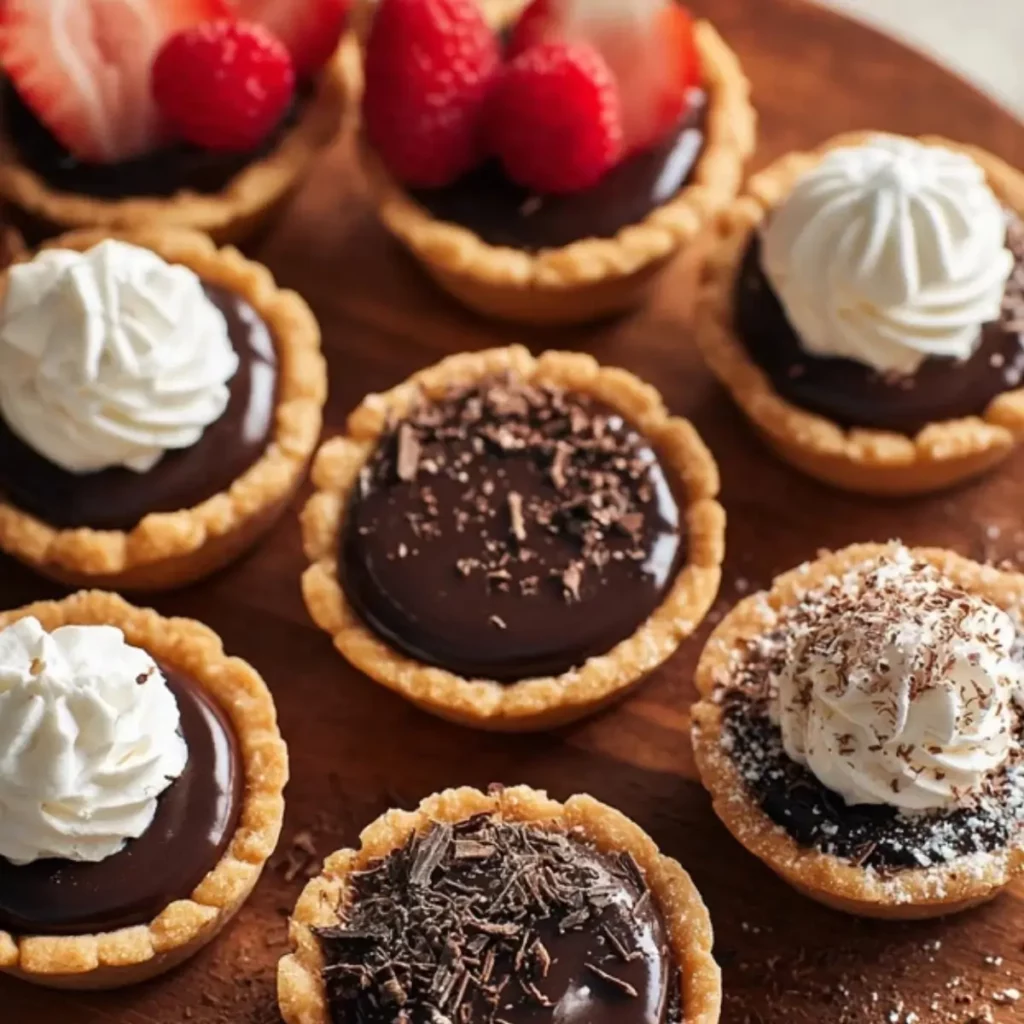 Mini Chocolate Tarts