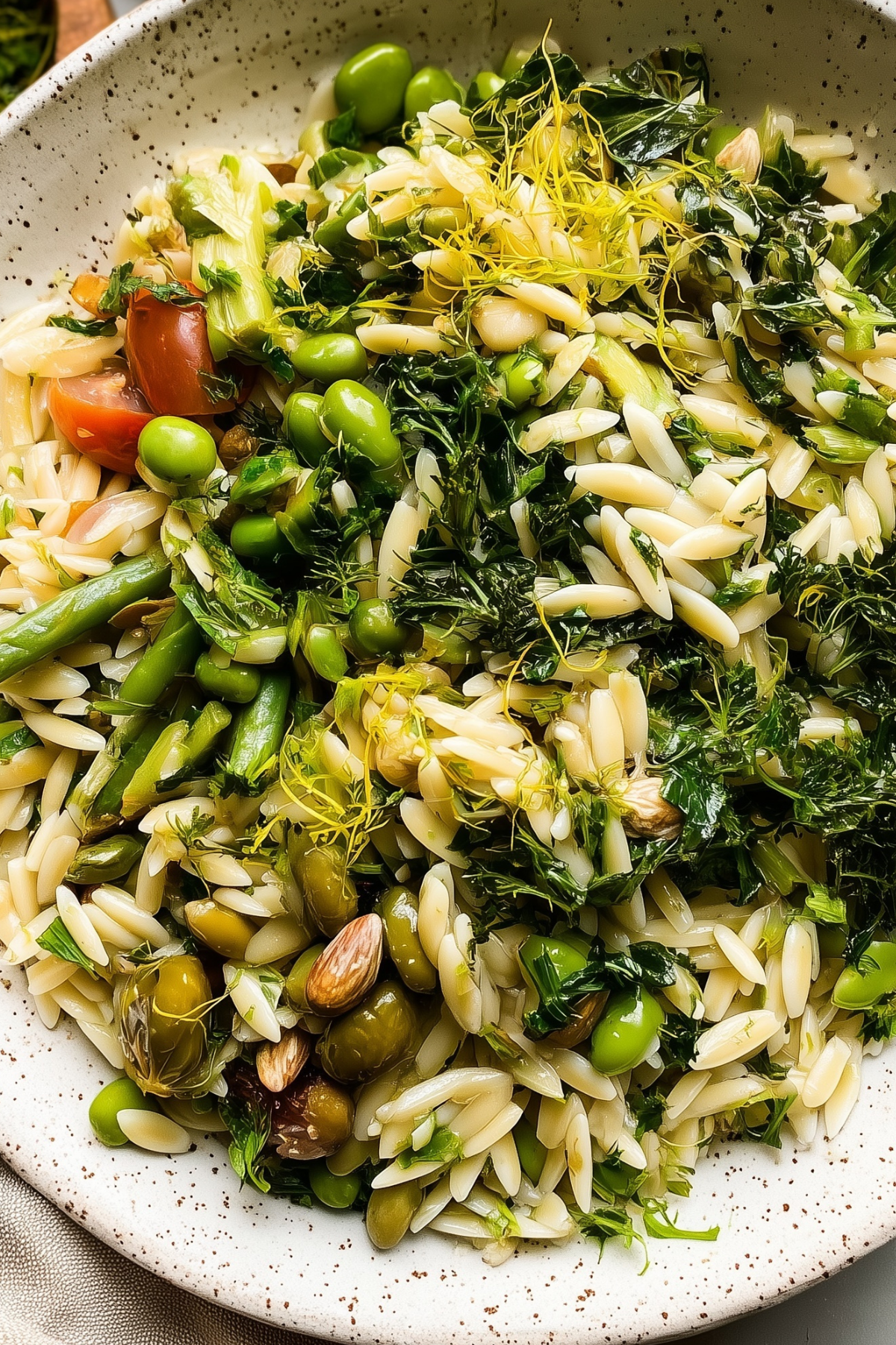 Spring Orzo Rice Spring Orzo Salad – A Fresh and Vibrant Spring Dish - ZazaCook