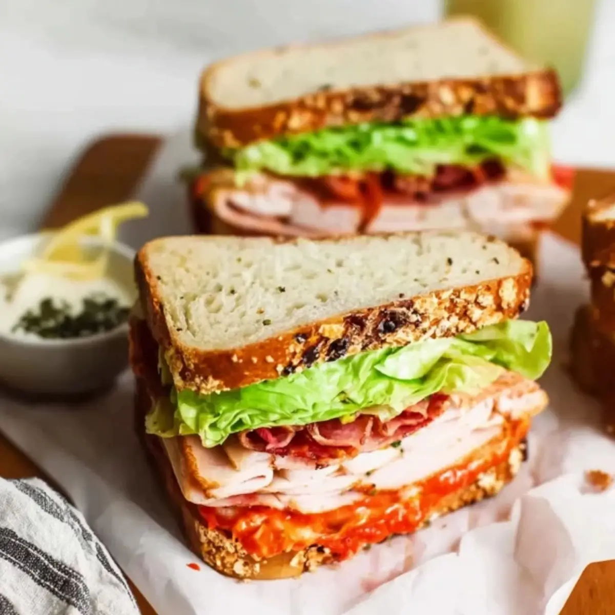 Turkey Club Sandwich