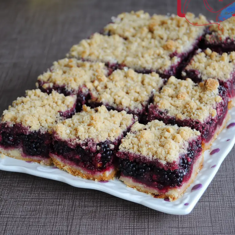 Black Mulberry Crumble Bar